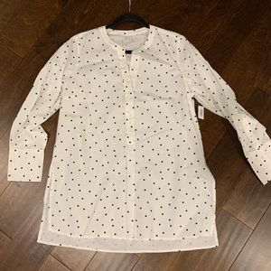 NWT Old Navy polka dot tunic